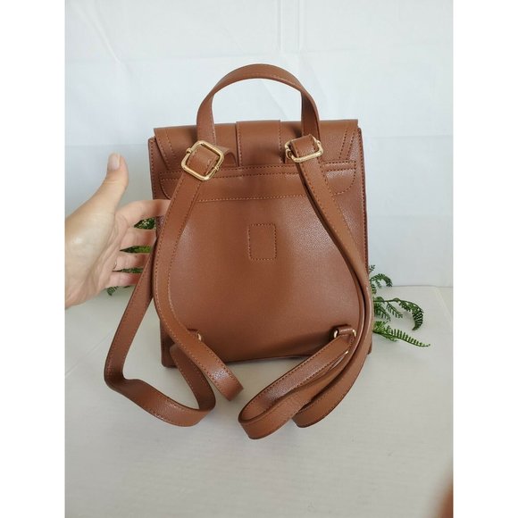LP women Brown Small Bag, backpack, 9.5" x 11", - Picture 5 of 10